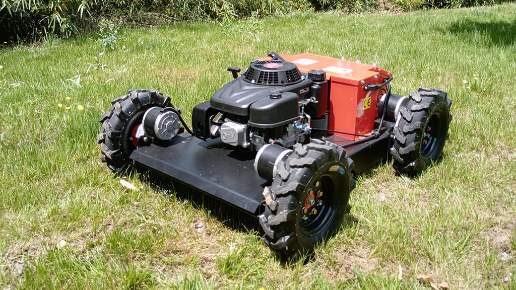 Mower Remote Control Robot Lawn Mower For Hills Brush Cutter