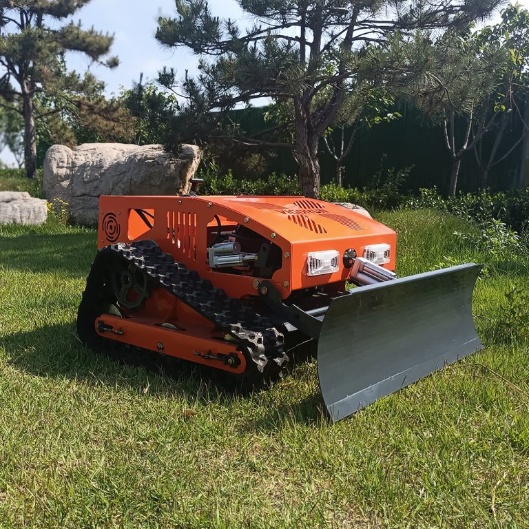 China made remotely controlled slope mower for sale, chinese best RC crawler lawn mower