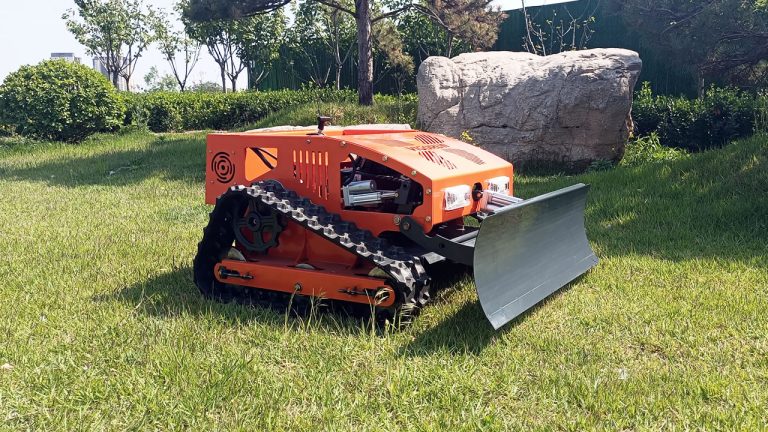 remote operated slope mower for sale, chinese best remote control crawler lawn mower