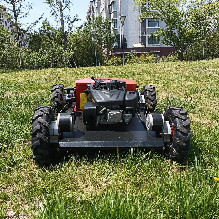 China made remote control mower, chinese best remote controlled self mowing lawn mower