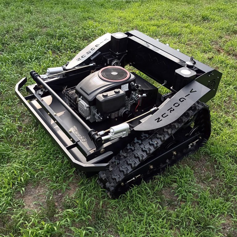 factory direct sales low price ecological park remotely controlled robotic lawn mower for hills
