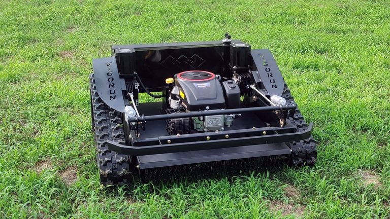 China made radio controlled slope mower for sale, chinese best remote control bush trimmer