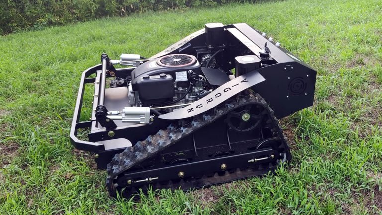 remote controlled residential slope mower, chinese best remotely controlled slope cutter