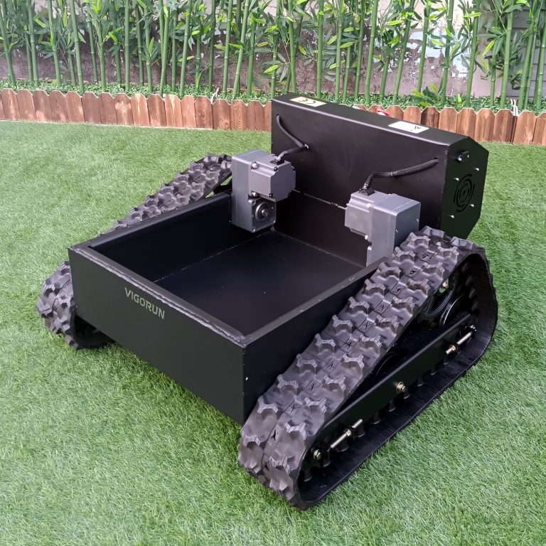 low price customization DIY wireless-controlled tracked robot base buy online from China