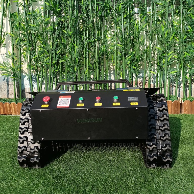factory direct sales highway plant slope protection wireless radio control mowing robot