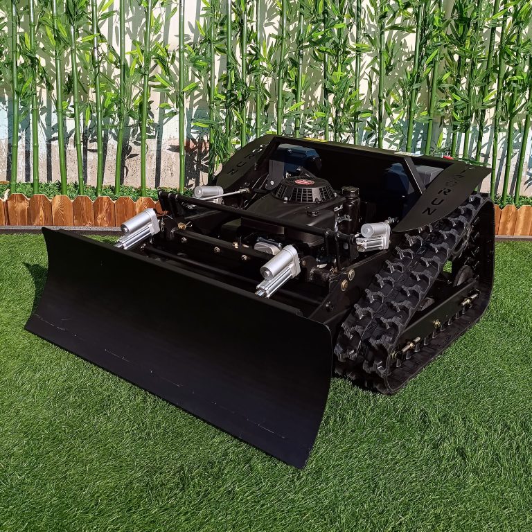 wireless robot for weeding for sale, chinese best remote controlled robot mower for hills