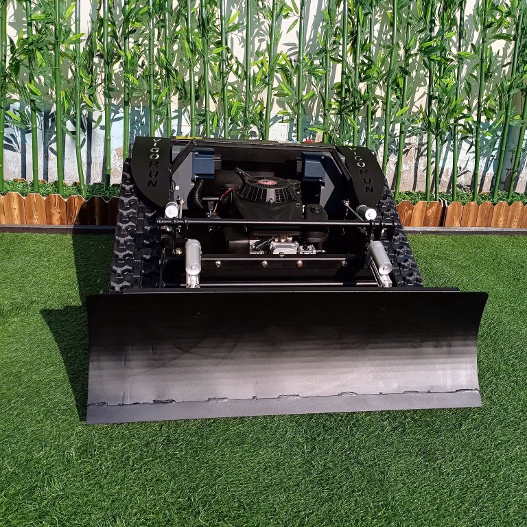 wireless radio control lawn mower for sale, chinese best cordless lawn cutting machine