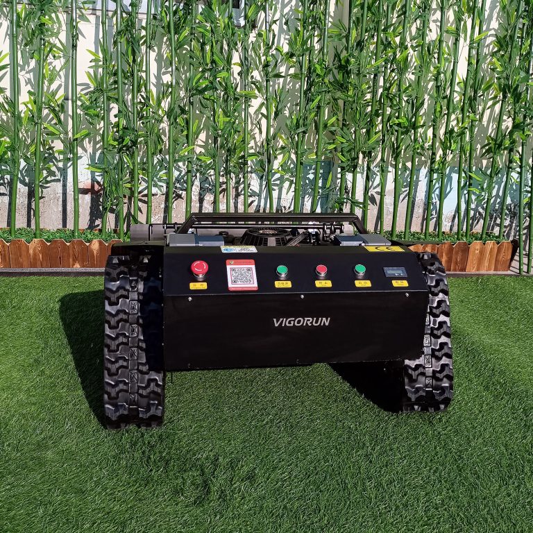 remote control tracked slope mower for sale, wireless radio control lawn mower trimmer