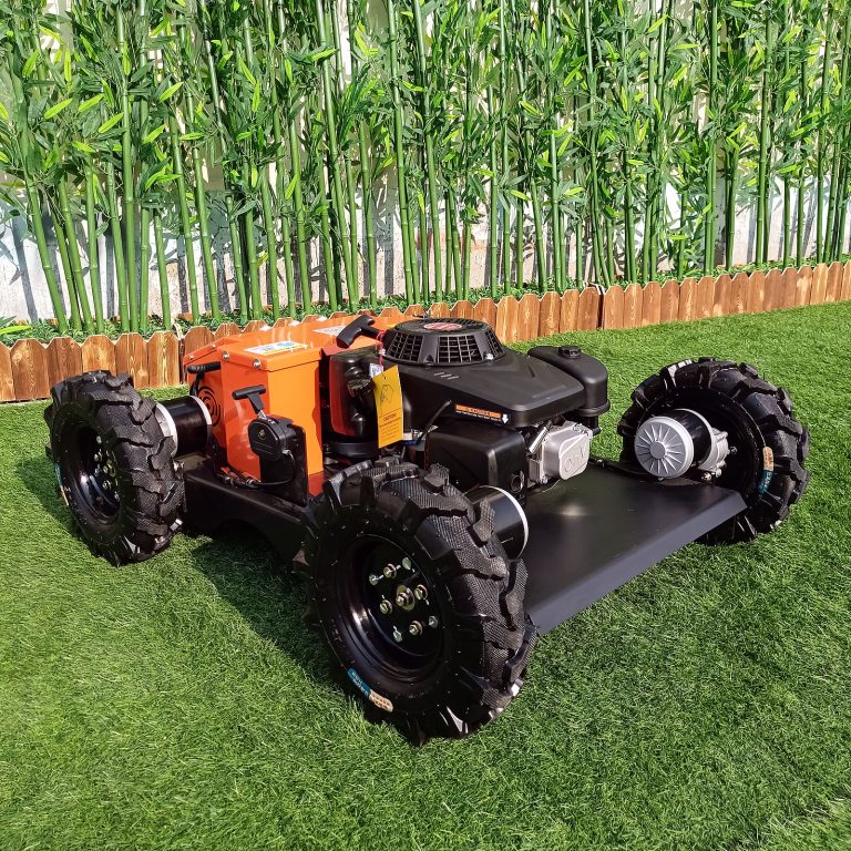 factory direct sales low price China soccer field RC robot slope mower
