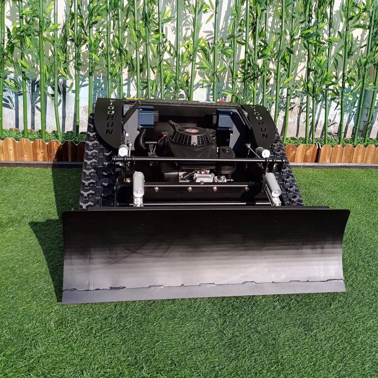 best price China remote operated tracked brush mower for sale