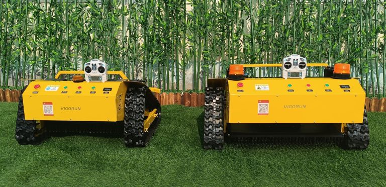 remote controlled steep slope lawn mower for sale from China manufacturer factory