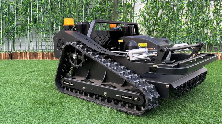 wireless radio control track mower for sale from China manufacturer factory