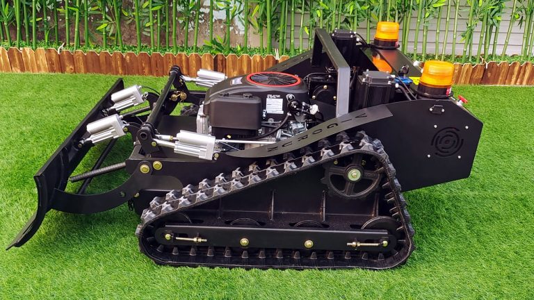 best quality radio controlled robot remote control lawn mower made in China