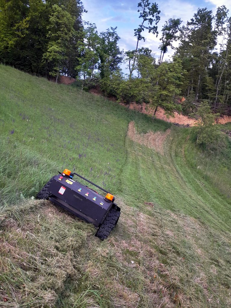 best price China remote controlled slope mower for sale