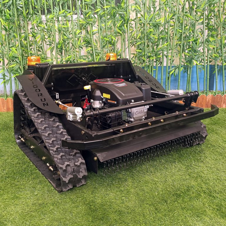 best quality remotely controlled robot mower slope made in China