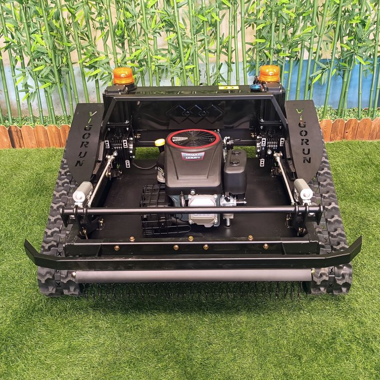 best price China remote control lawn mower robot for sale