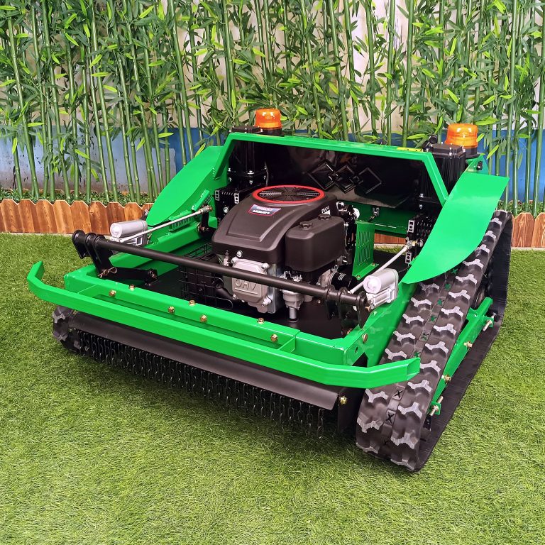 best price China wireless incline mower for sale