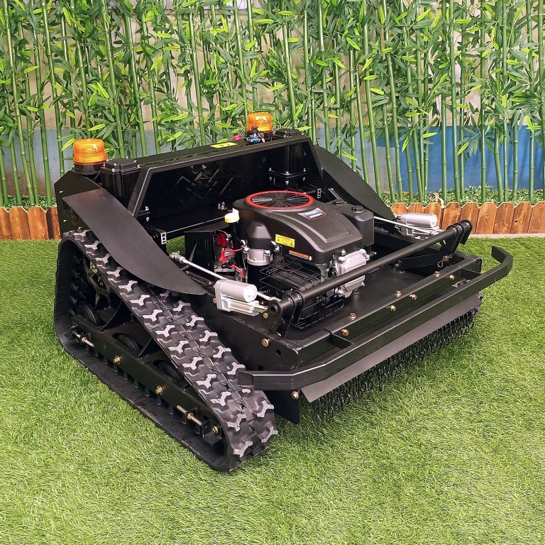 best price China radio controlled lawn cutting machine for sale