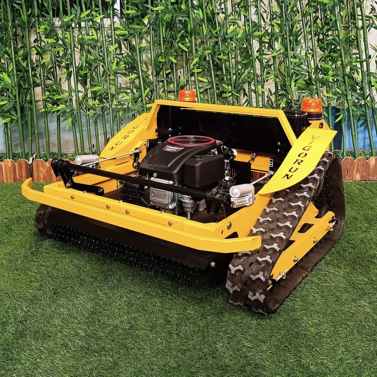 best quality RC tank crawler lawn mower made in China