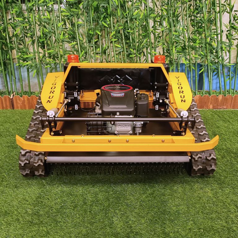 best quality radio controlled slope mower made in China