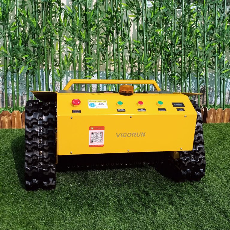 best quality remote control robot lawn mower made in China