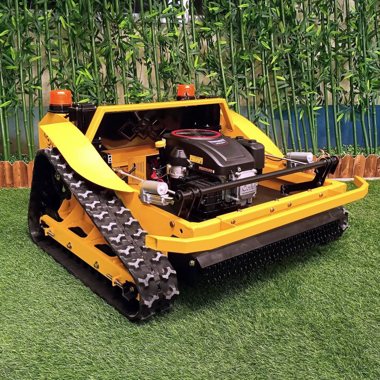 best quality remote operated robotic slope mower made in China