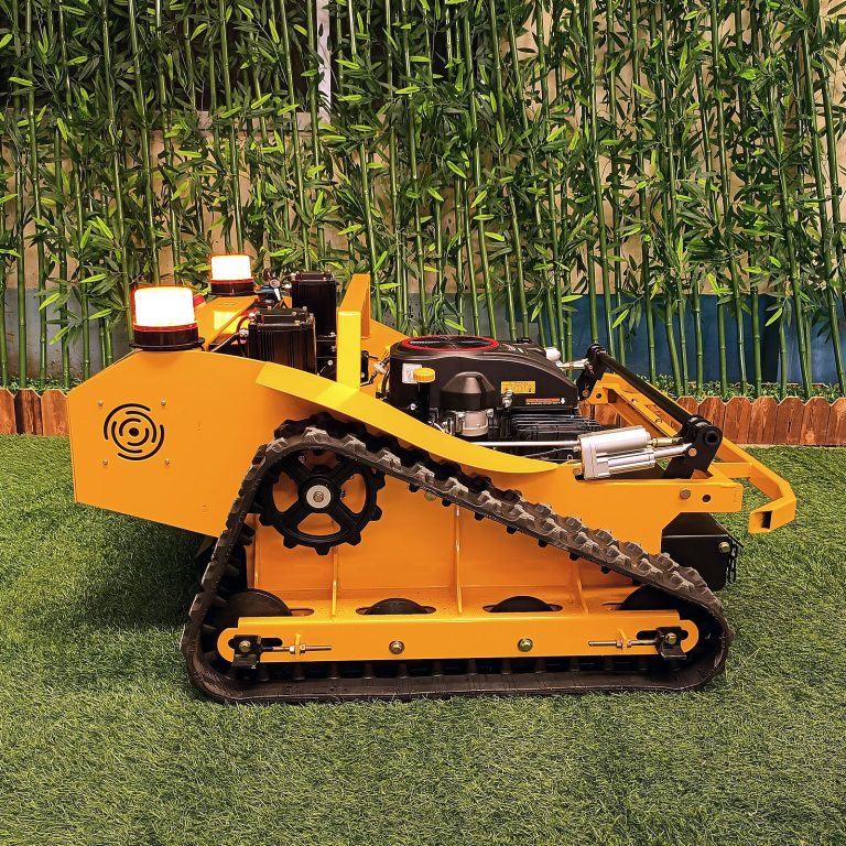 remote mower on tracks for sale from China manufacturer factory
