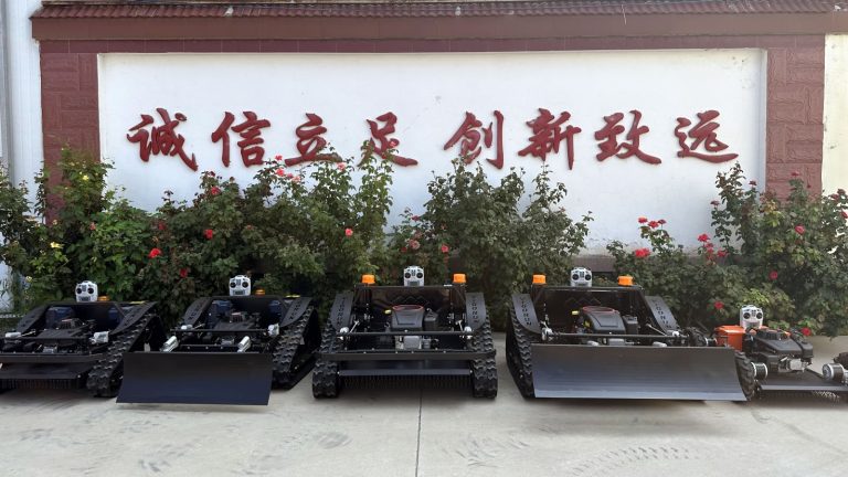 best price China wireless radio control field brush mower for sale