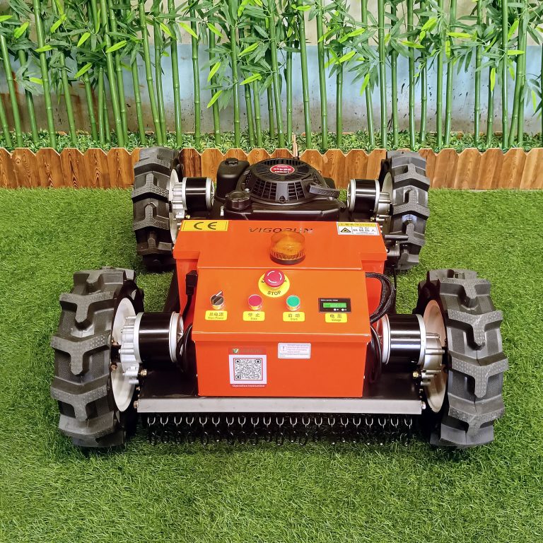 best quality wireless robot remote control lawn mower made in China