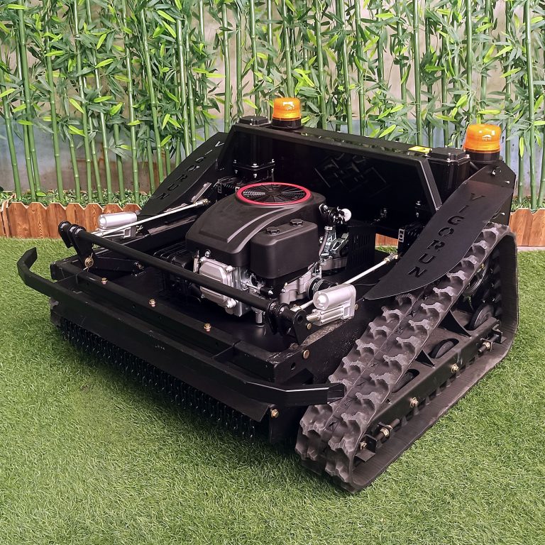 best price China remote operated robot remote control lawn mower for sale