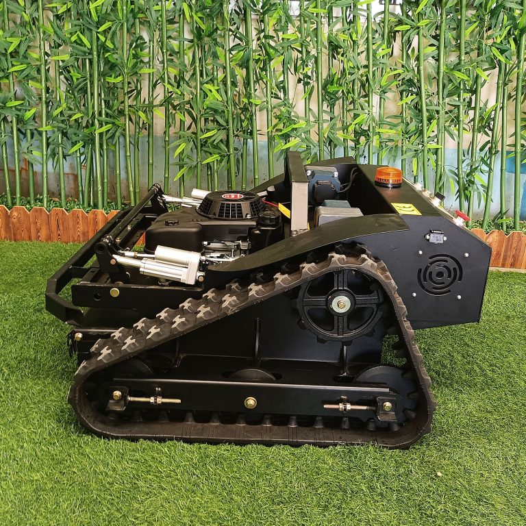 best price China radio controlled robotic lawn mower for hills for sale