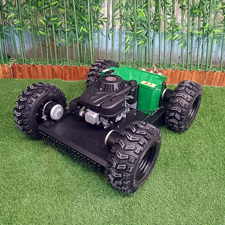 four-wheel drive remote lawn mower for sale from China manufacturer factory