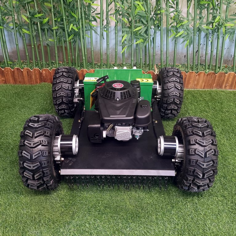 RC robotic brush mower for sale from China manufacturer factory