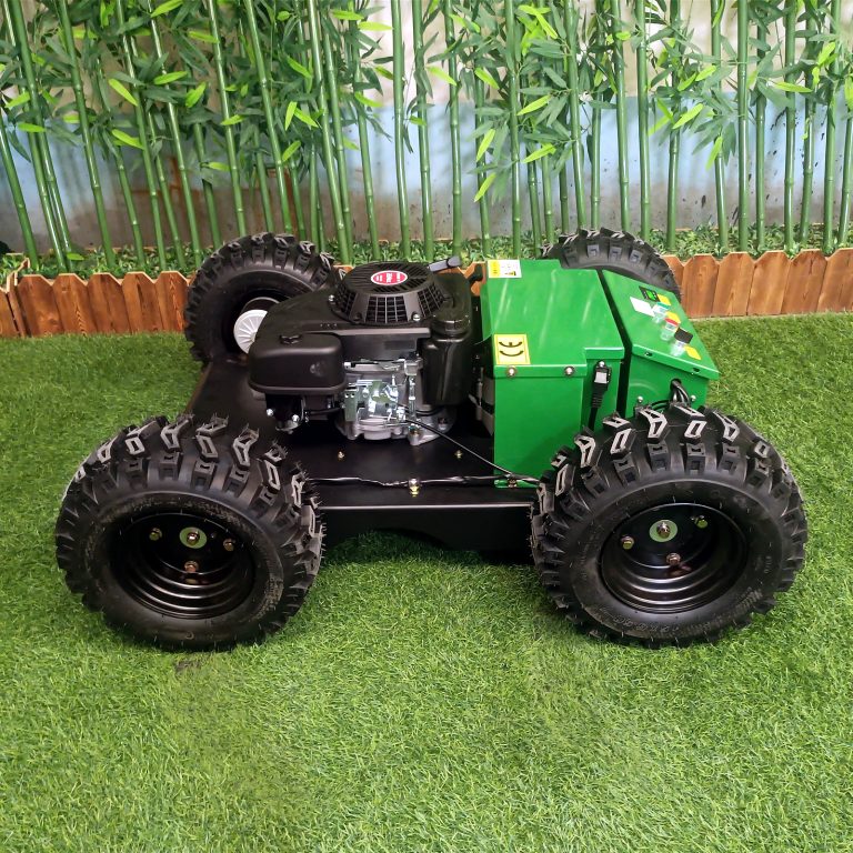 Crush Hills, Slopes, Grasslands & Shrubs Affordable remote control four wheel drive weed trimmer for sale with best price