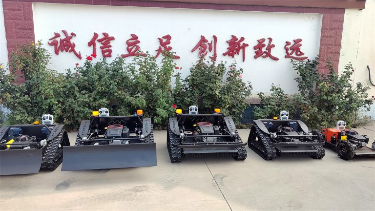 best quality wireless radio control robot for weeding made in China