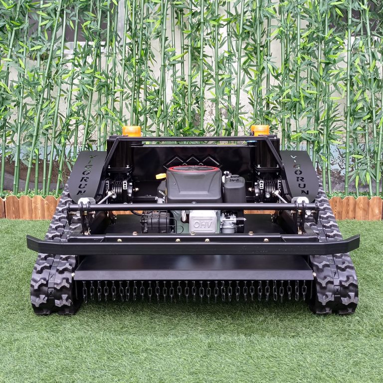 best price China wireless radio control slope lawn mower for sale