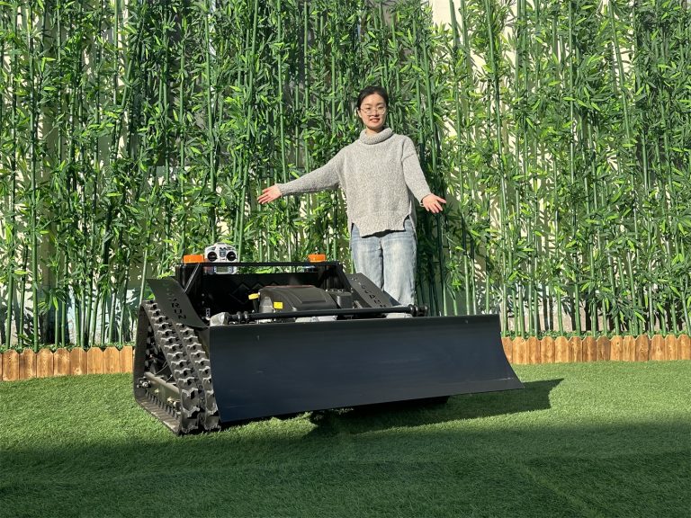 remote operated robot remote control lawn mower for sale from China manufacturer factory