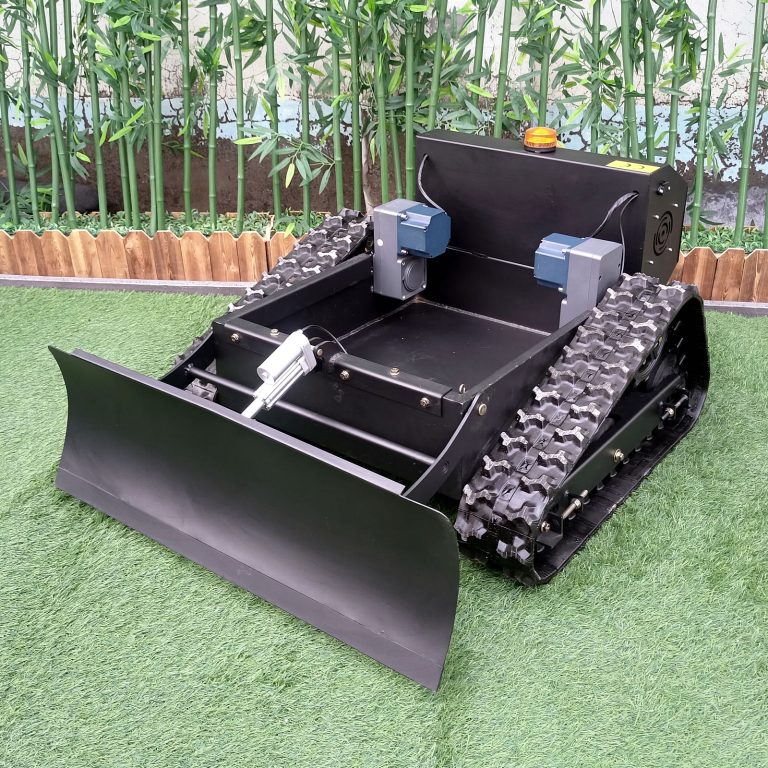best quality remotely controlled robotic slope mower made in China
