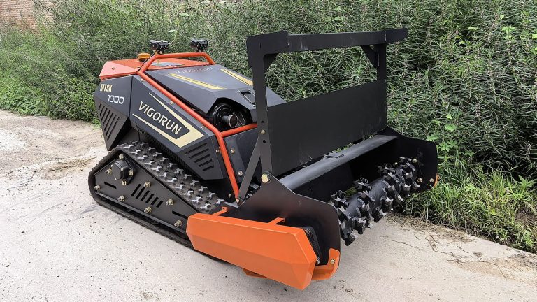 Conquer Any Terrain with Vigorun Tech’s MTSK1000 Remotely Controlled Tool Transporter! 🚜