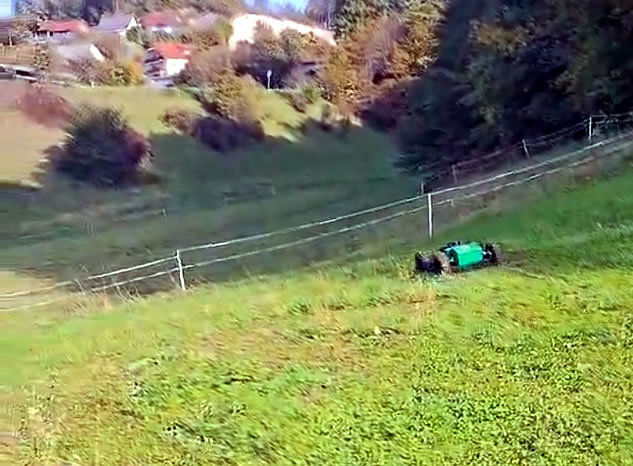 Slovenian Customer Shares Positive Feedback on Vigorun VTW550 Remote Control Wheeled Lawn Mower