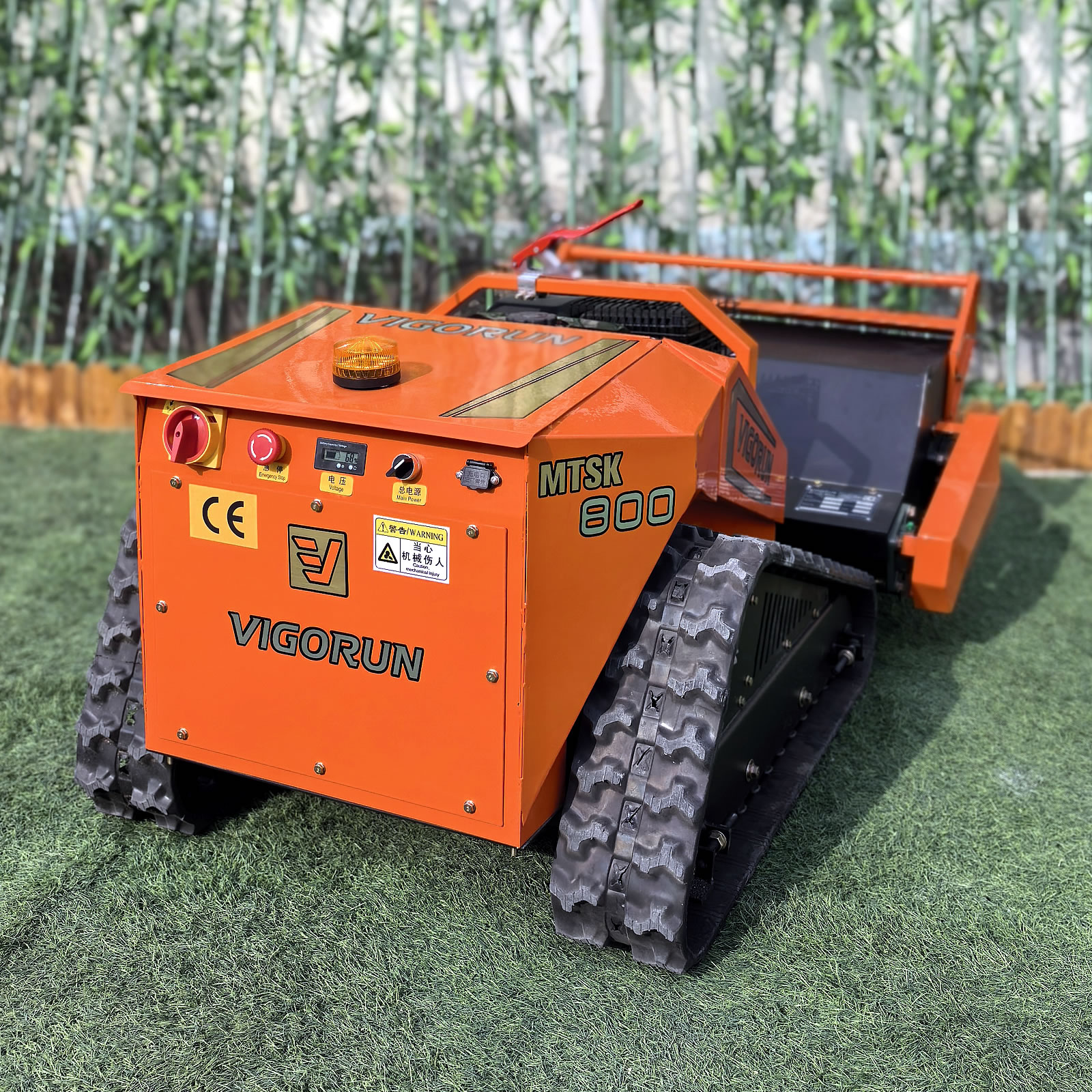 Remote controlled hammer mower (MTSK800 with hammer flail) - Image 7